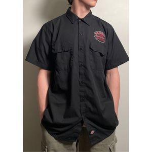 Dickies cinnamon whisky button up